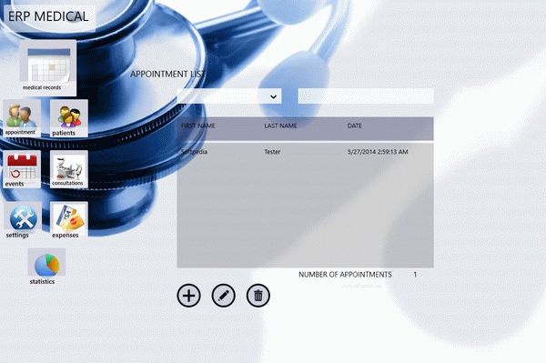 ERP MEDICAL for Windows 8