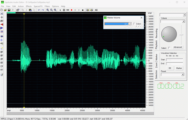 EXPStudio Audio Editor