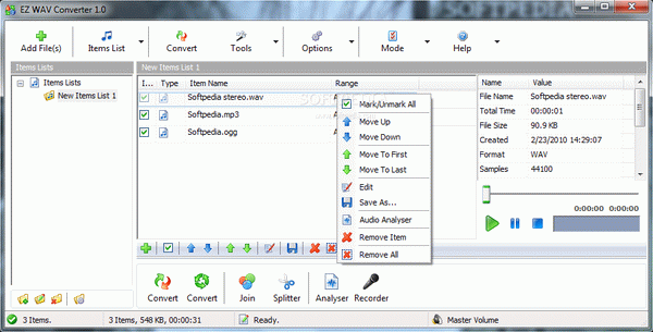 EZ WAV Converter