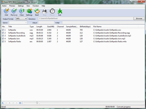 Ease MP3 WAV Converter