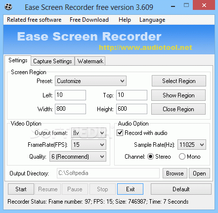 Ease Screen Recorder