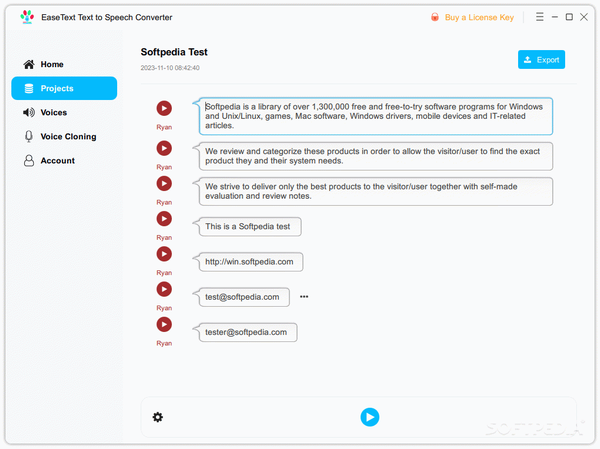 EaseText Text to Speech Converter