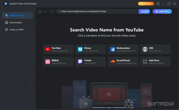 EaseUS Video Downloader