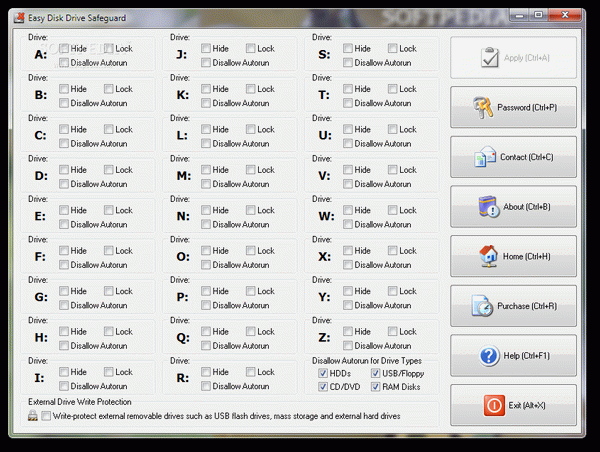 Easy Disk Drive Safeguard