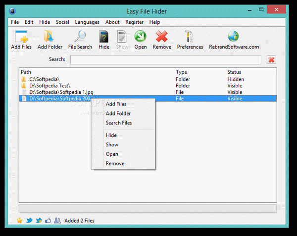 Easy File Hider