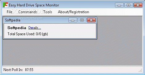 Easy Hard Drive Space Monitor