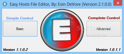 Easy Hosts File Editor