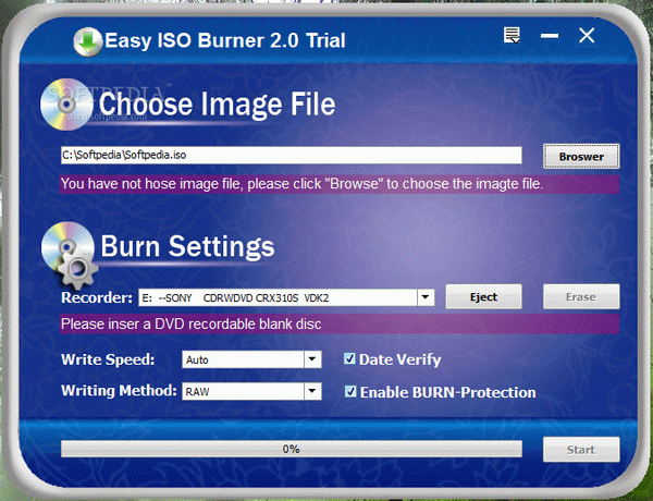 Easy ISO Burner