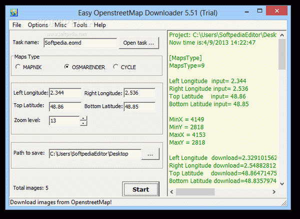 Easy OpenstreetMap Downloader