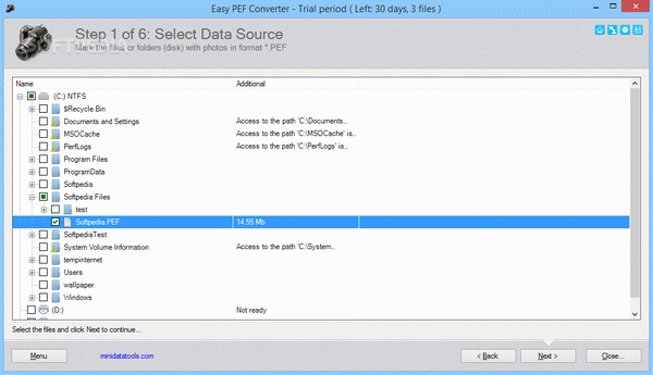 Easy PEF Converter