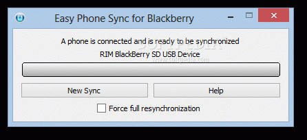 Easy Phone Sync for BlackBerry