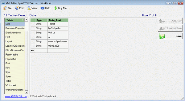 Easy XML Editor Professional