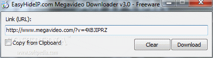 EasyHideIP.com Megavideo Downloader