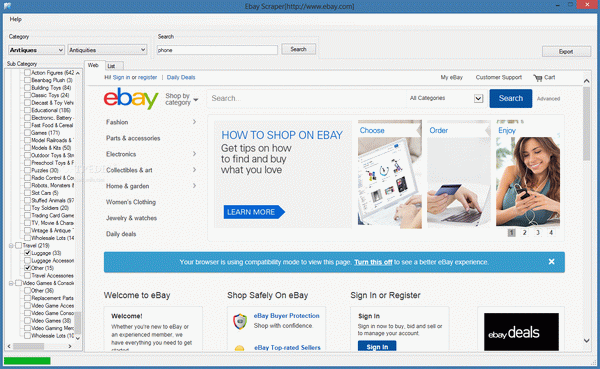 Ebay Scraper