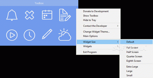 Desktop Widget Toolbox