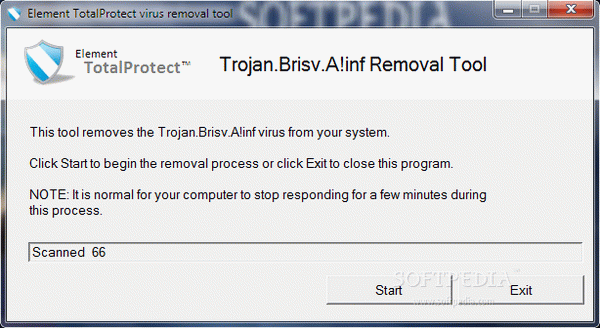 Trojan.Brisv.A!inf Removal Tool