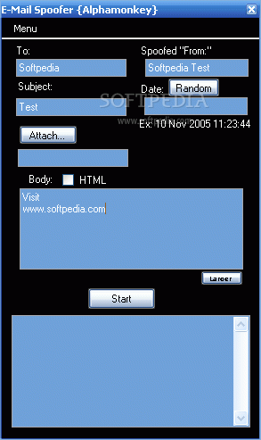 Email Date Spoofer