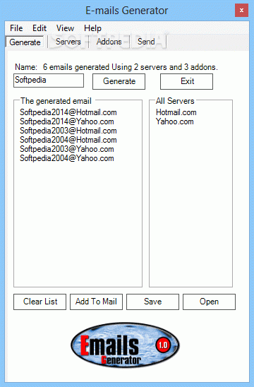 Emails Generator