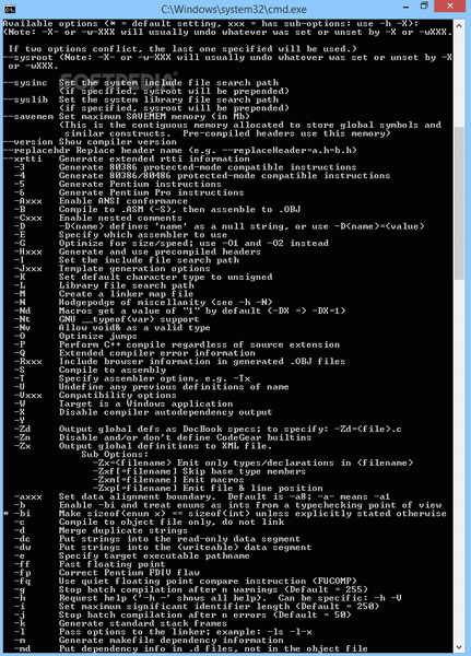 Embarcadero BCC32C C++