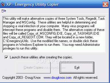 Emergency Utility Copier