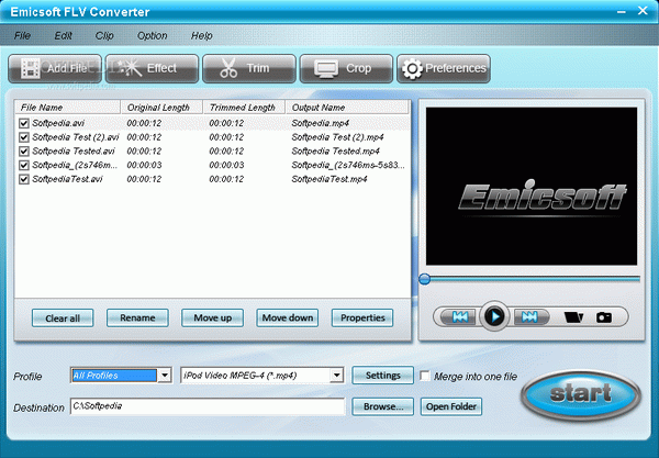 Emicsoft FLV Converter