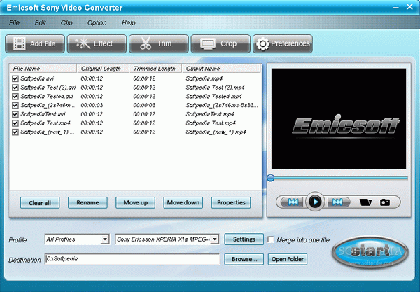 Emicsoft Sony Video Converter