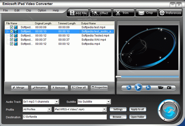 Emicsoft iPad Video Converter