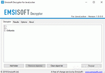 Emsisoft Decryptor for JavaLocker