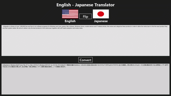 English Japanese Translator for Windows 8