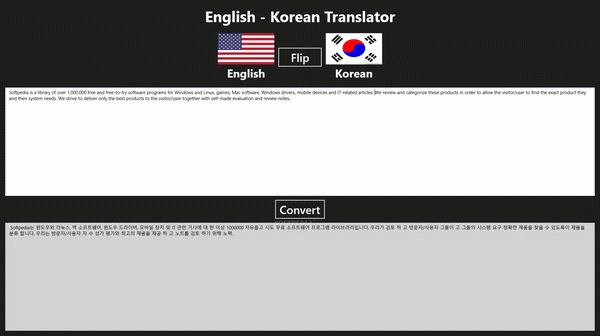 English Korean Translator for Windows 8