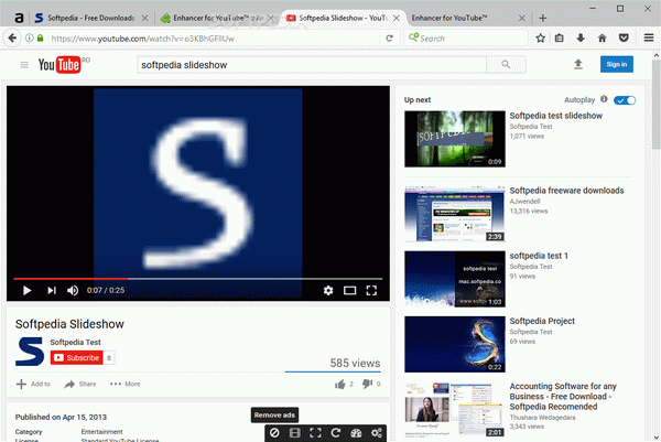 Enhancer for YouTube for Firefox