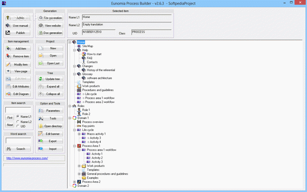 Eunomia Process Builder