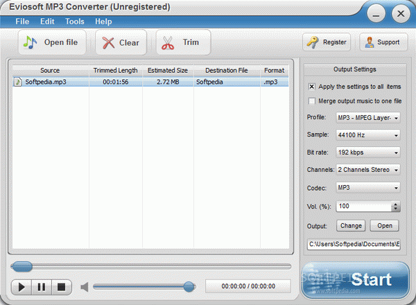 Eviosoft MP3 Converter