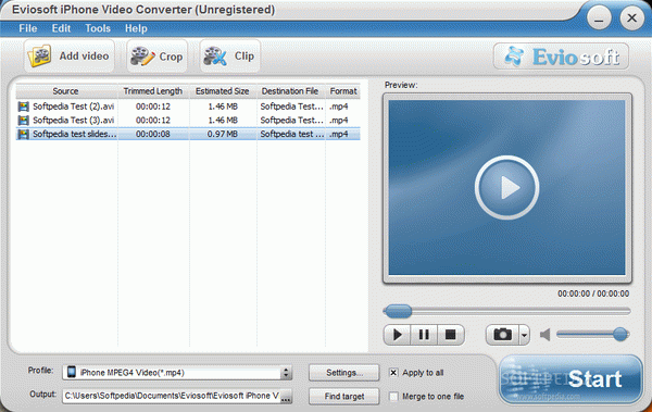 Eviosoft iPhone Video Converter