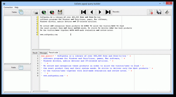 ExDatis pgsql query builder