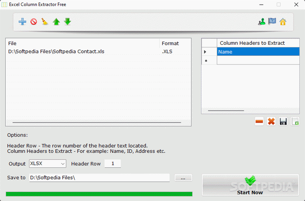 Excel Column Extractor