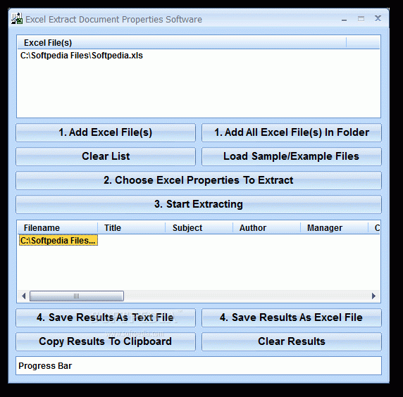 Excel Extract Document Properties Software