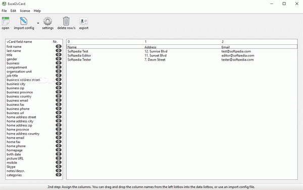 Excel2vCard