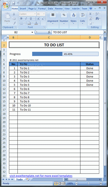 To Do List