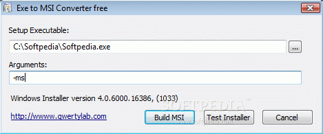 Exe to Msi Converter free