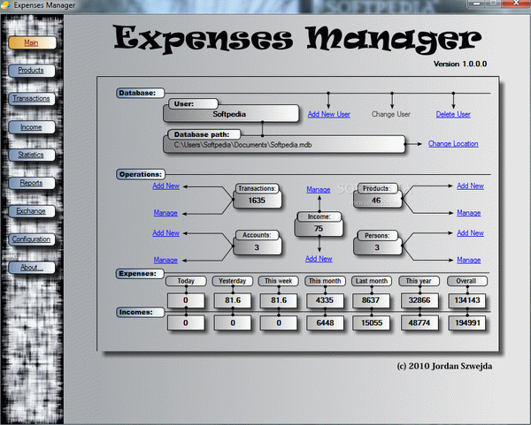 Expenses Manager