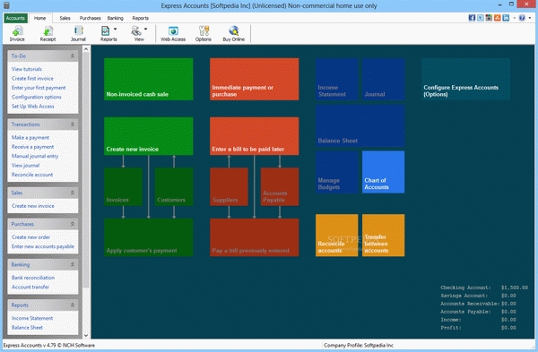 Express Accounts Accounting Software