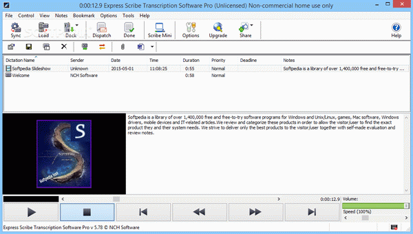Express Scribe Transcription Software Pro