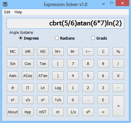 Expression Solver