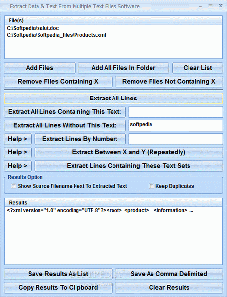 Extract Data & Text From Multiple Text Files Software