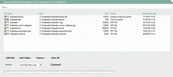 Ezovo Office Pdf Image to Swf Converter