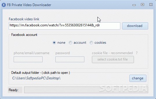 FB Private Video Downloader