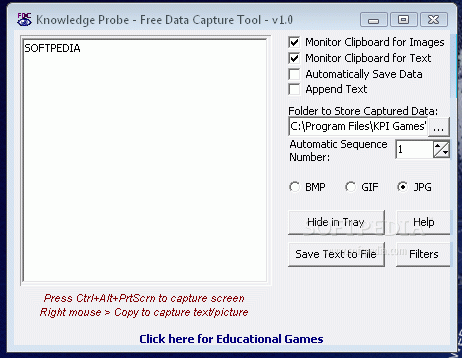 FDC - Free Data Capture Tool