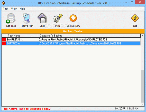 FIBS Firebird-Interbase Backup Scheduler