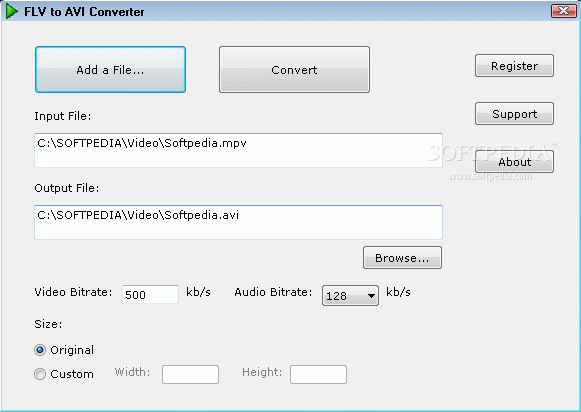 FLV to AVI Converter